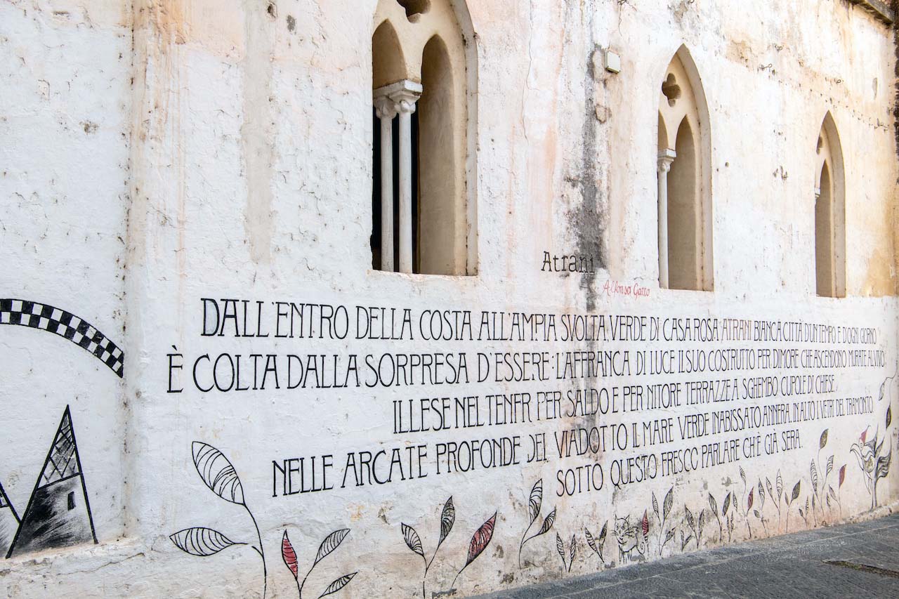 Il Borgo di Atrani in Costa d'Amalfi, il tributo al poeta Alfonso Gatto