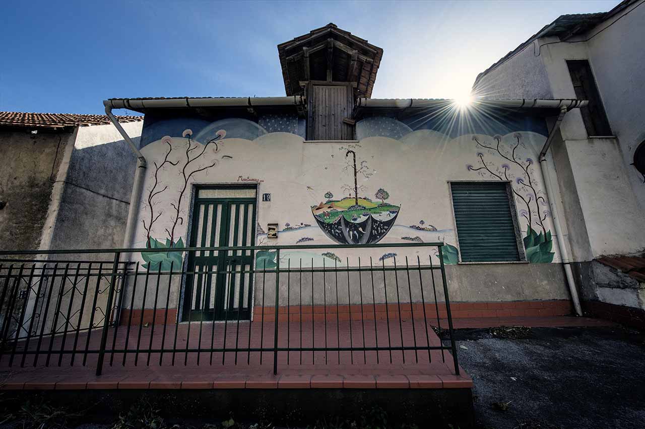 Il progetto Muri in cerca d'Autore a Furore, in Costa d'Amalfi