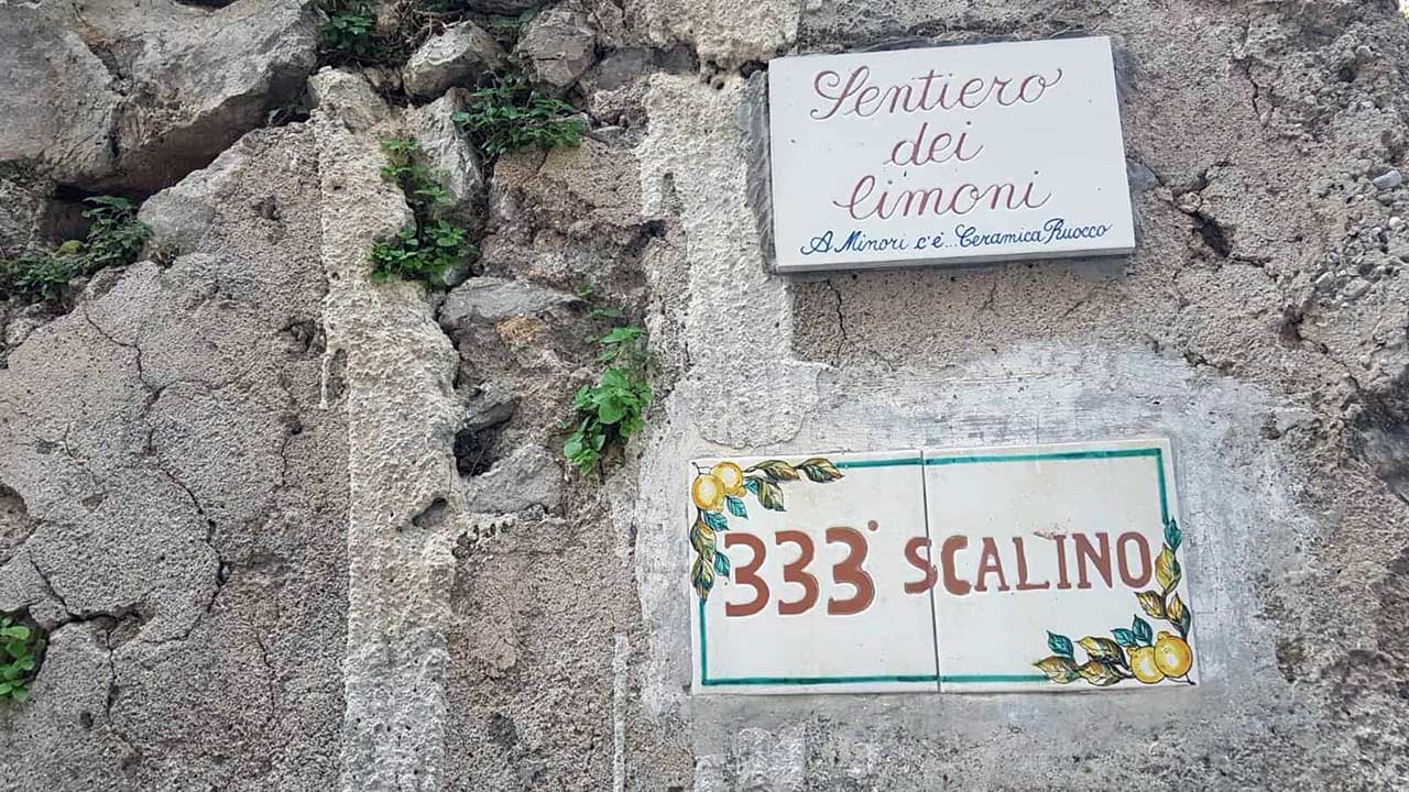 Il Sentiero dei Limoni in Costa d'Amalfi