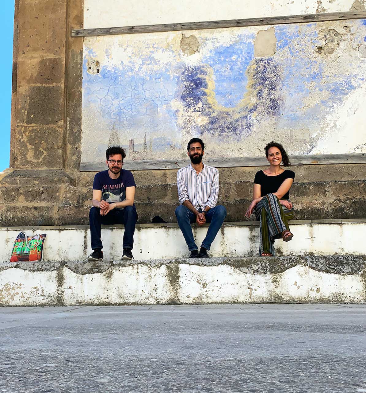Marea Art Project in Costiera Amalfitana, Stefano Collicelli Cagol, Roberto Pontecorvo e Imma Tralli